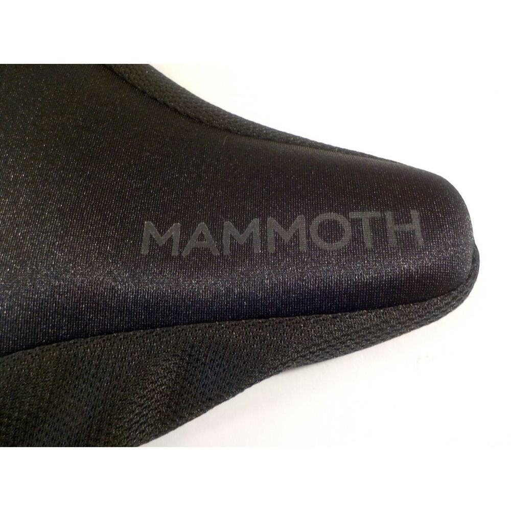 Mammoth Gel Cushioned Bike Seat Cover Black Adult Size protective comfort